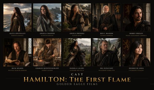 Cast sheet 1 of 5