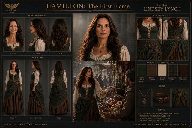 Lindsey Lynch · model sheet