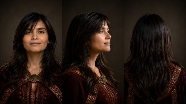 Desiree De Anda · model sheet 1