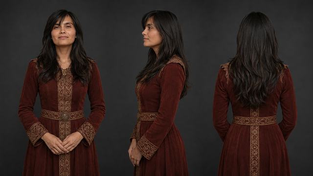 Desiree De Anda · model sheet 7
