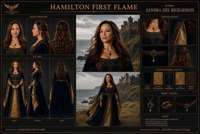 Sandra Dee Richardson · model sheet 4