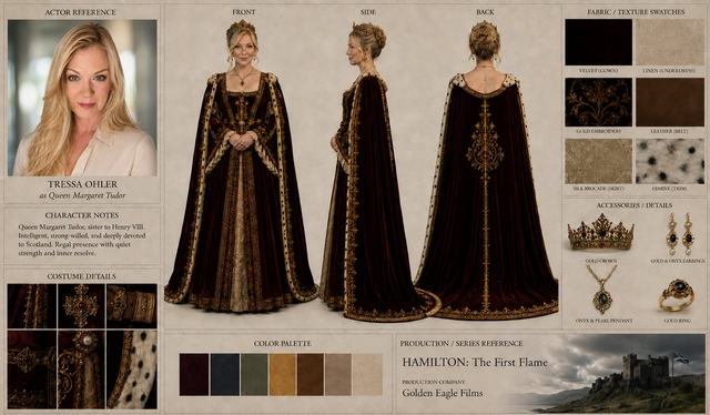 Tressa Ohler as Queen Margaret Tudor