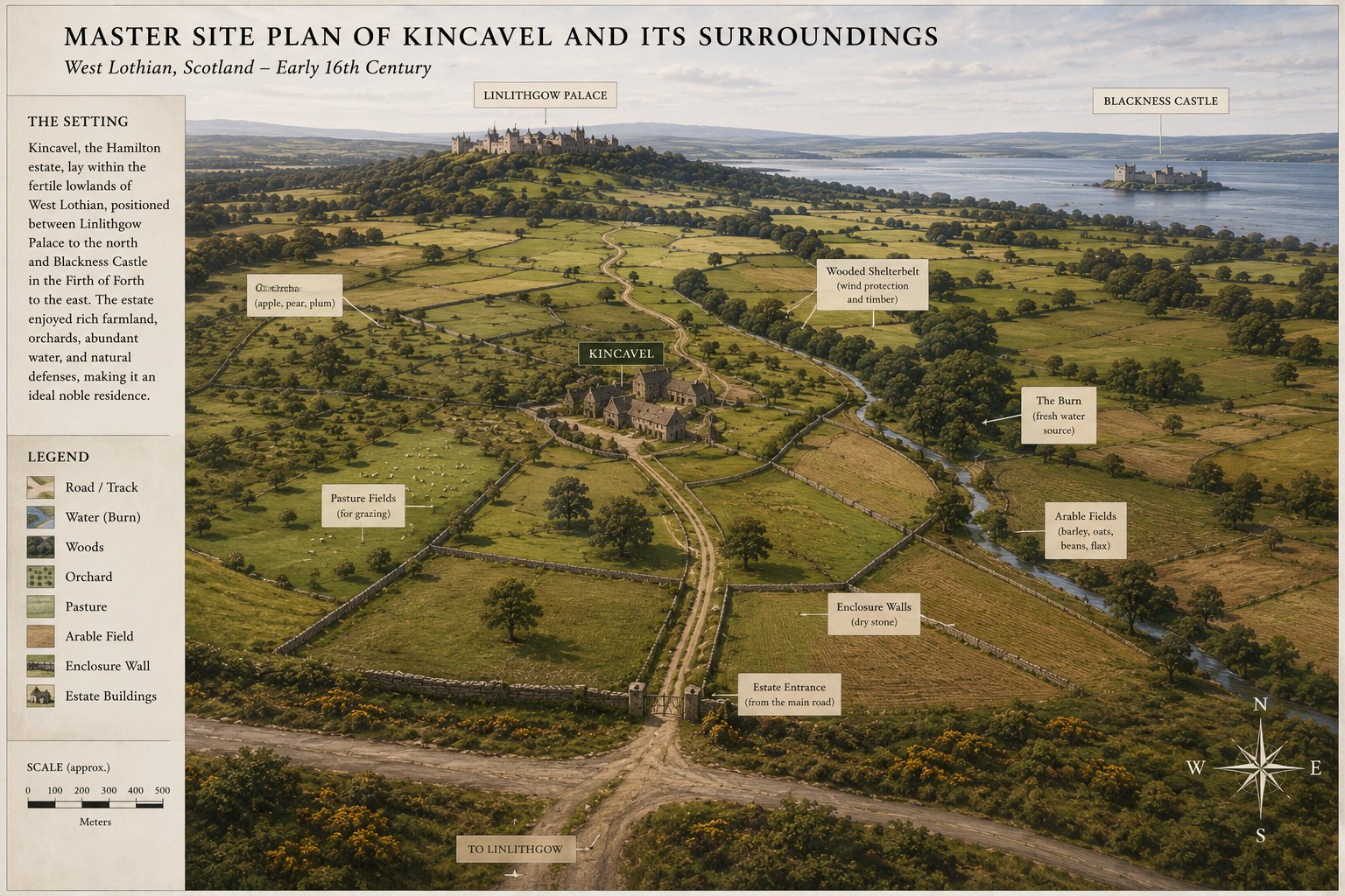 Kincavil master site plan